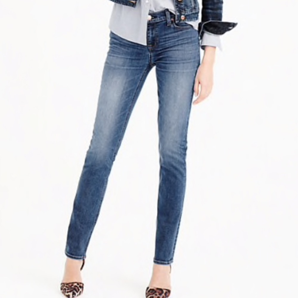 J. Crew Skinny Straight Leg Toothpick Jeans